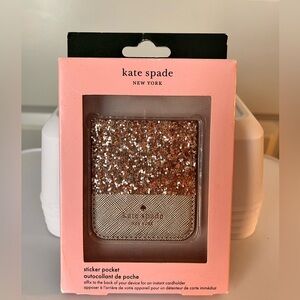 Kate Spade sticker pocket
